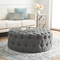 Cream 2024 cocktail ottoman